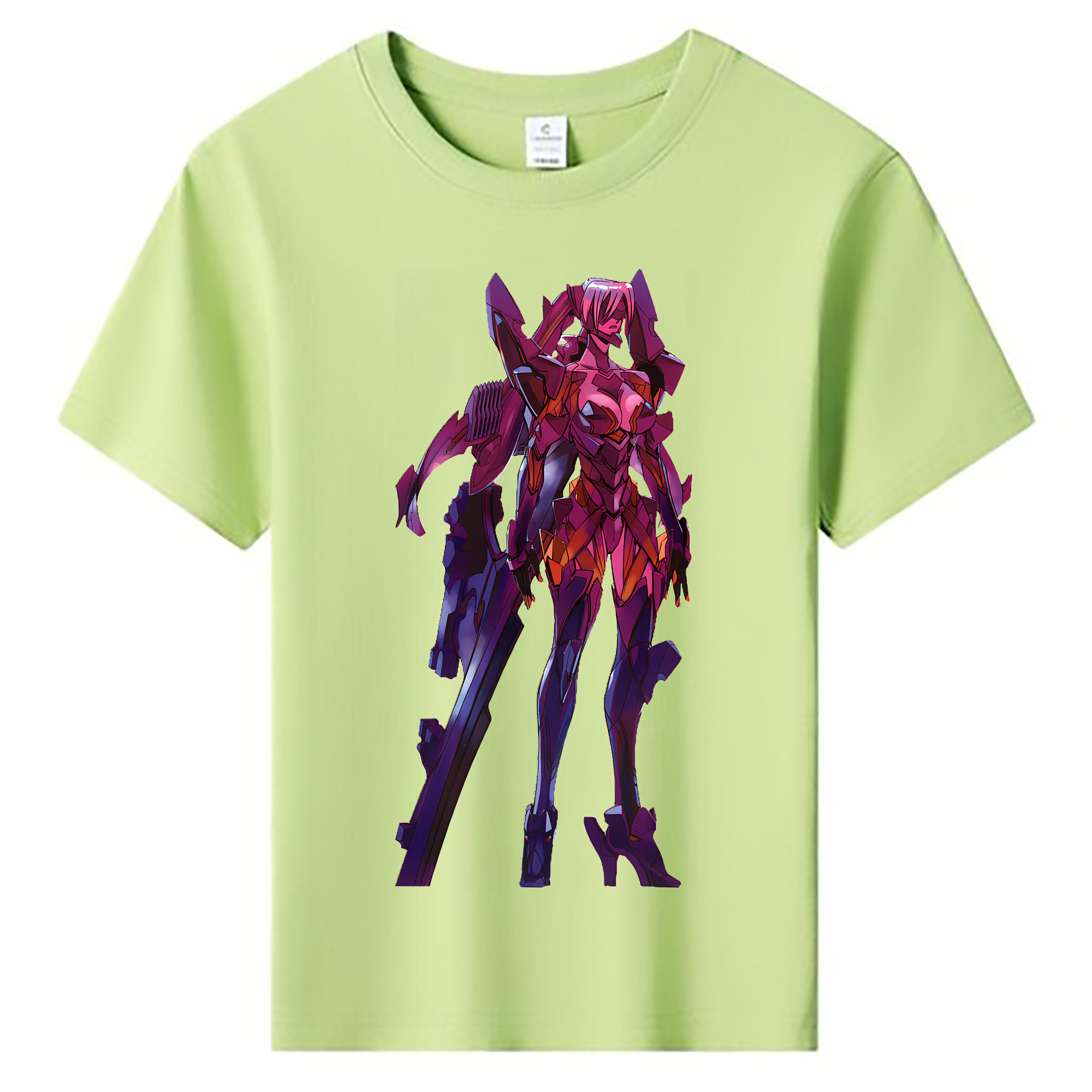 （画像用） EVA 新世紀エヴァンゲリオン 綿100％キッズTシャツ（フロントプリント）
